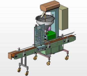 Automatic lobe dosing machine