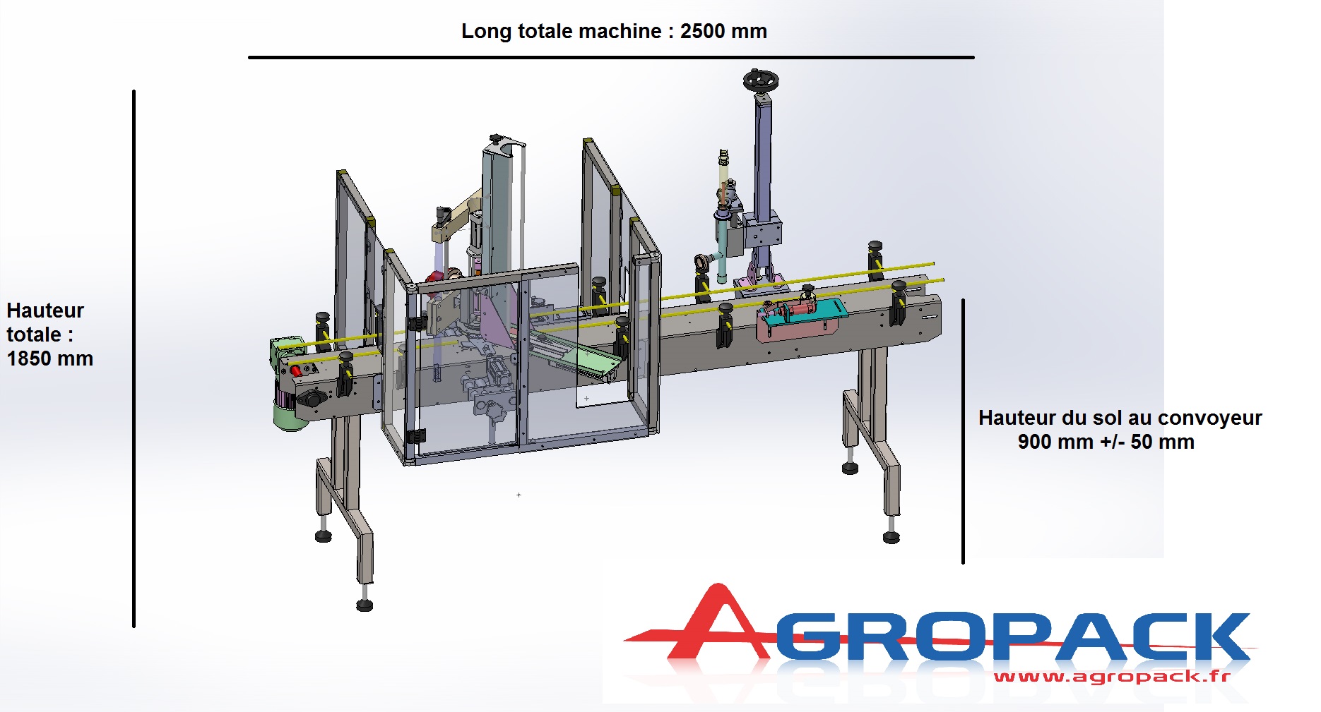 Capsuleuse automatique avec chargeur semi-automatique de capsules Capsuleuse automatique avec chargeur semi-automatique de capsules
