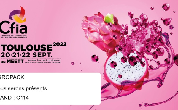 CFIA Toulouse les 20.21 et 22 septembre 2022 STAND C114